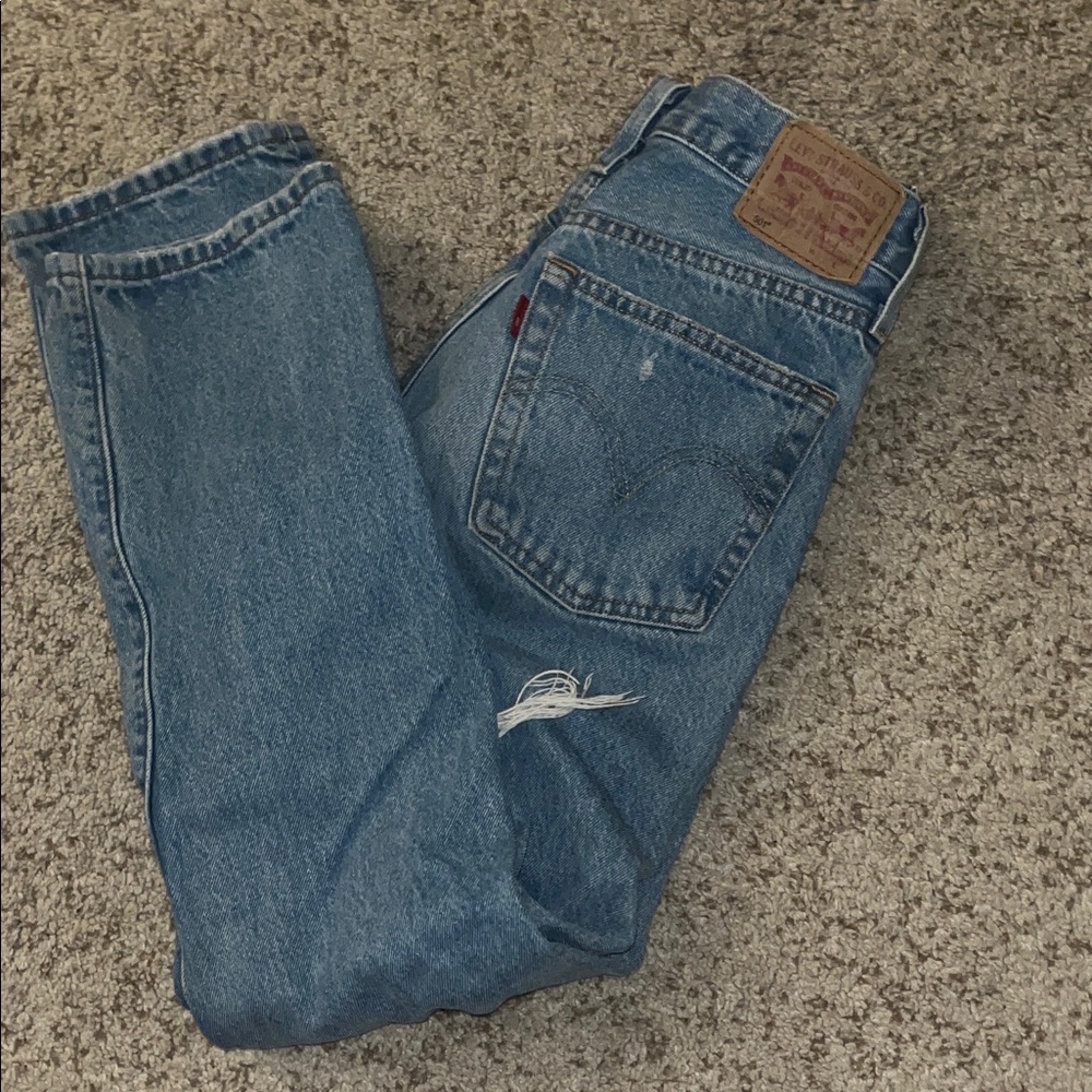 Levi's Women's High Rise Jeans in Classic Blue